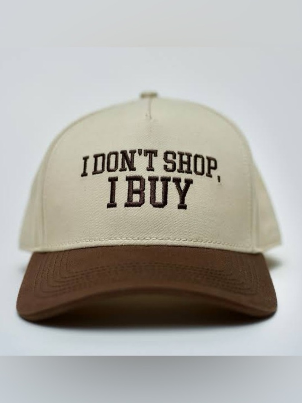 Quintessential Love / Pookie “I don’t shop I buy” hat